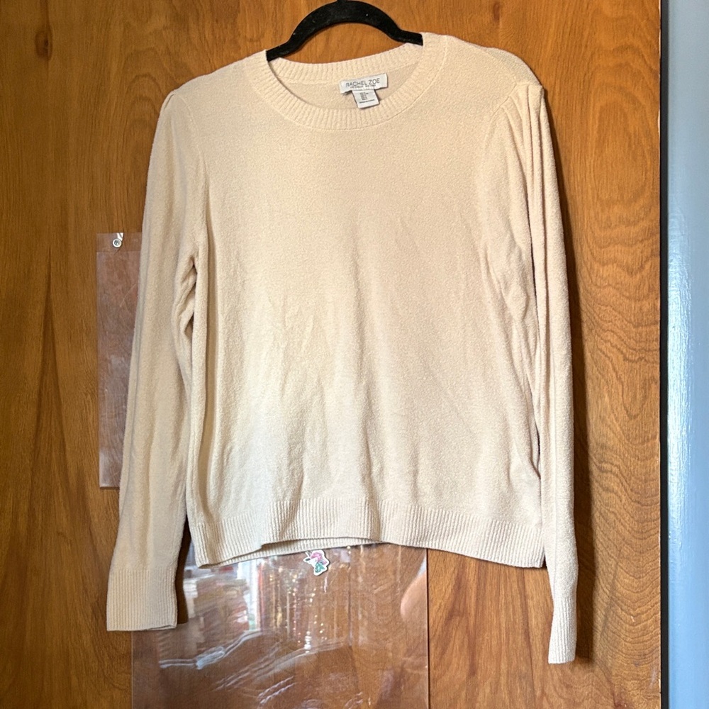 Rachel Zoe Soft Cream Sweater